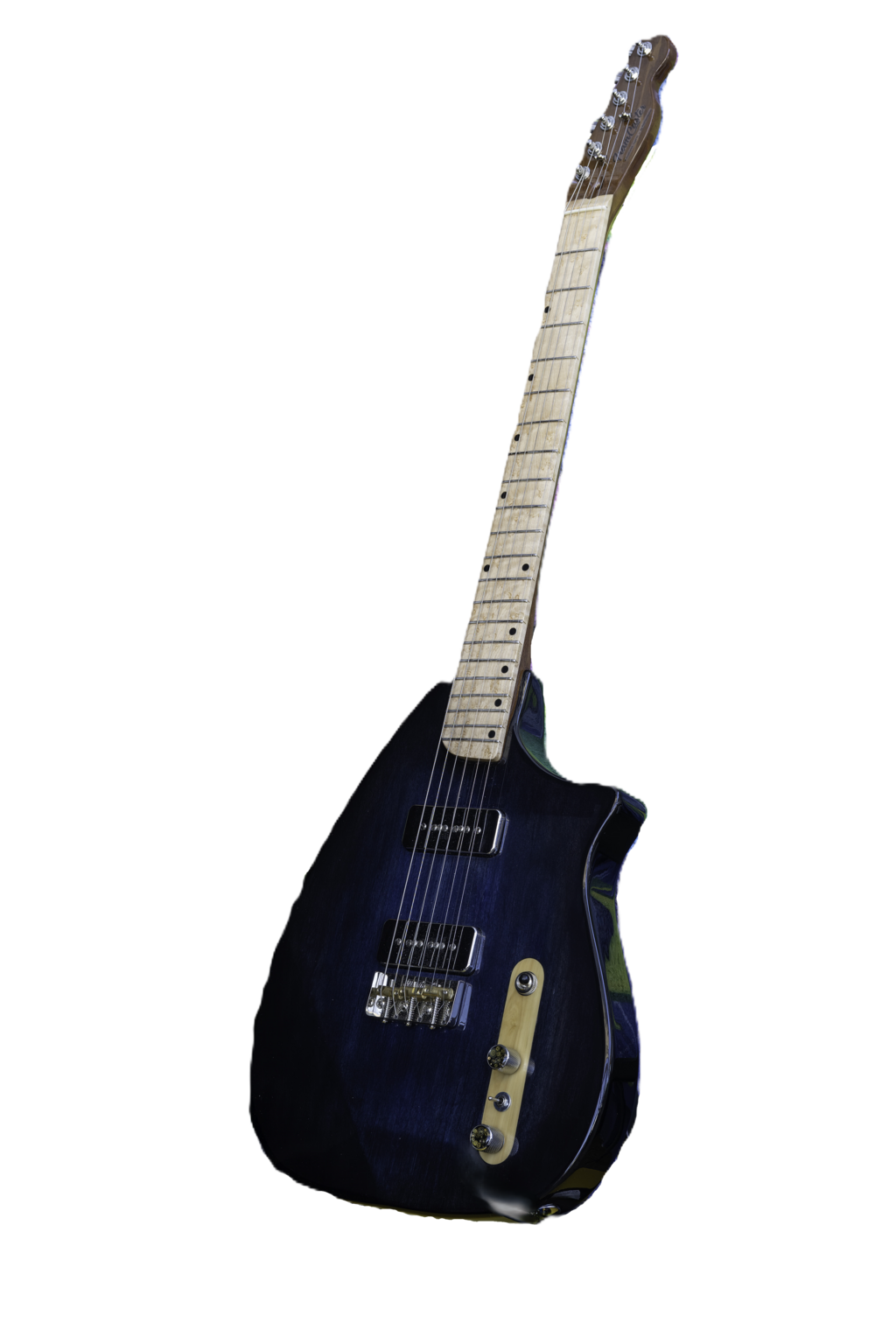 Guitare Folk type OM de dos